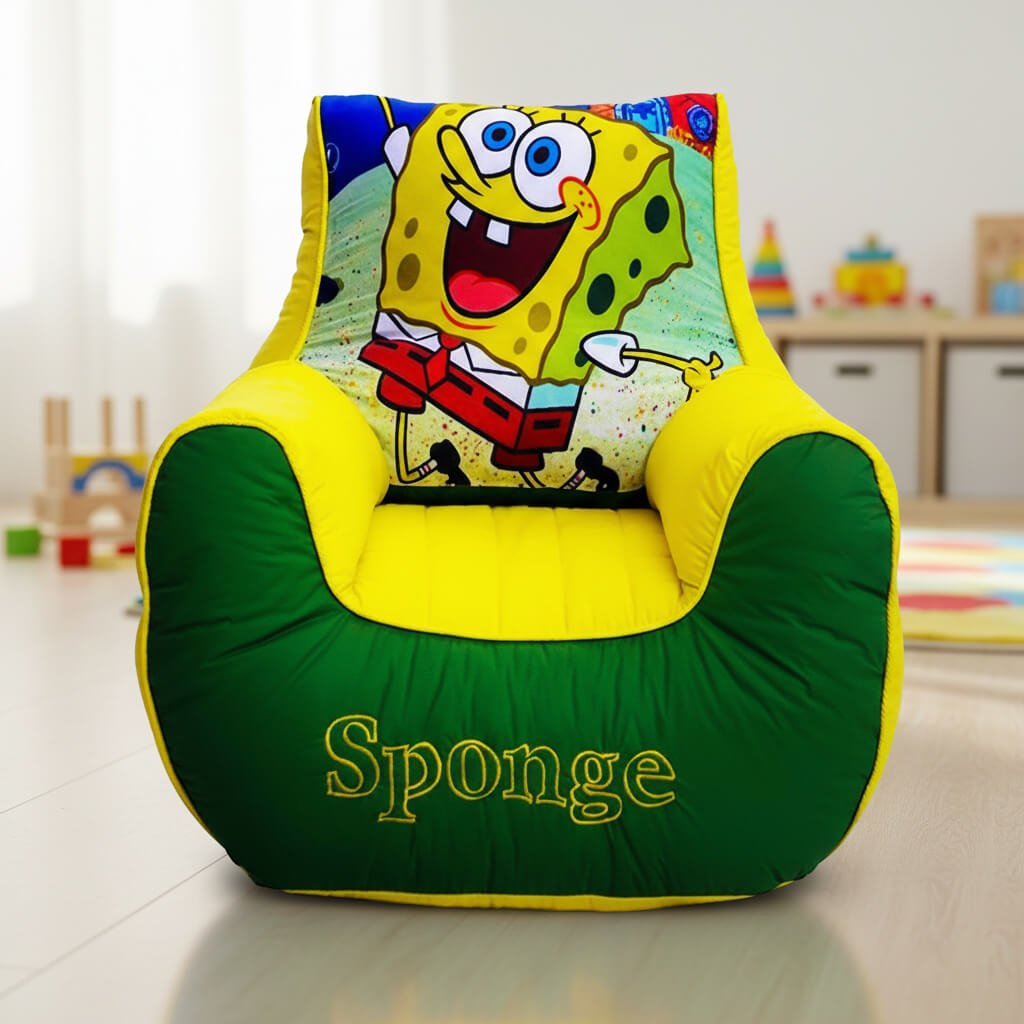 Kids character bean bag
